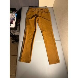 Lululemon ABC Pant Slim Utilitech Copper Brown Ochre Mens 28 LM5ABNS